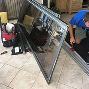 sliding glass door frame repair Bell Gardens
